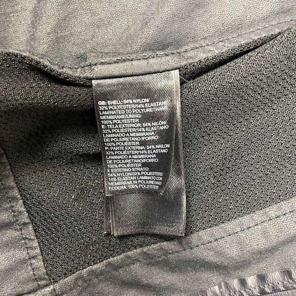 The North Face Rain Jacket Shell Mens XL Charcoal Gray Hyvent 2.5L Hood Pockets - Picture 4 of 8